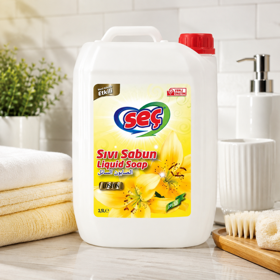 Seç Sıvı El Sabunu Losyon (Pet) 3.5Kg