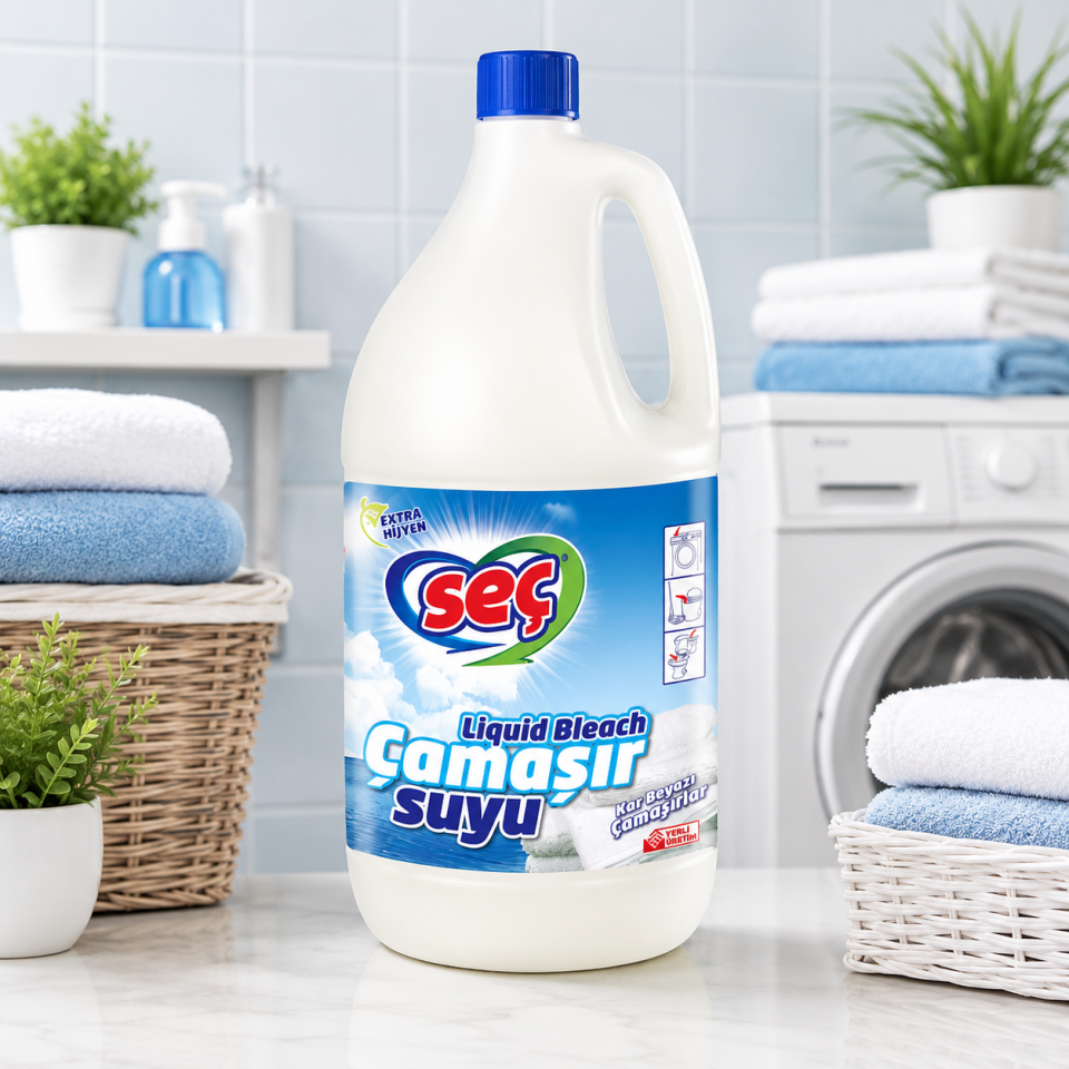 Seç Çamaşır Suyu Parfümsüz 2.5 Kg