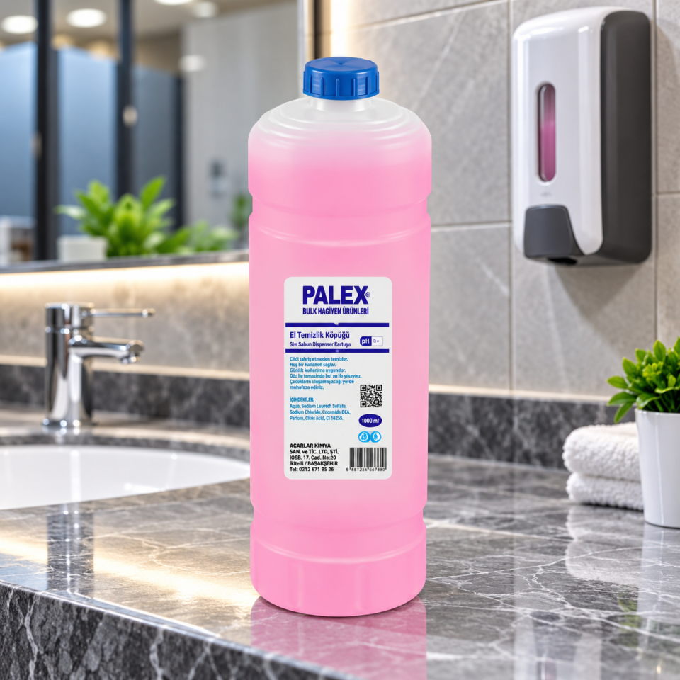 Palex Ankastre Sıvı Sabun Dispenseri Kartuşu 1000 Cc Dolu