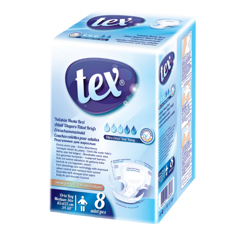 Tex Hasta Bezi (Medium) 8 Li 12