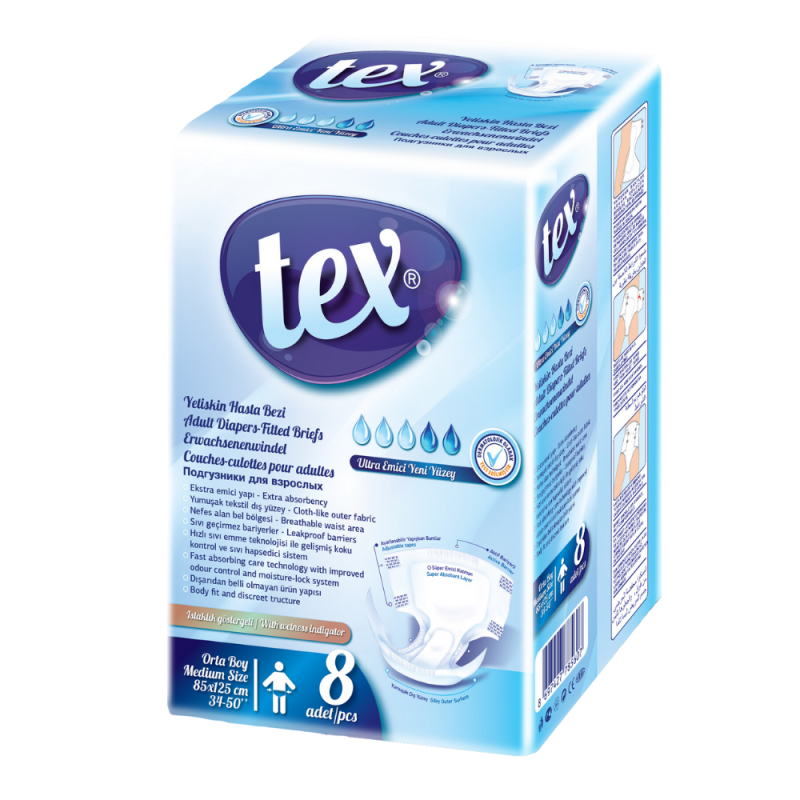 Tex Hasta Bezi (Medium) 8 Li 12
