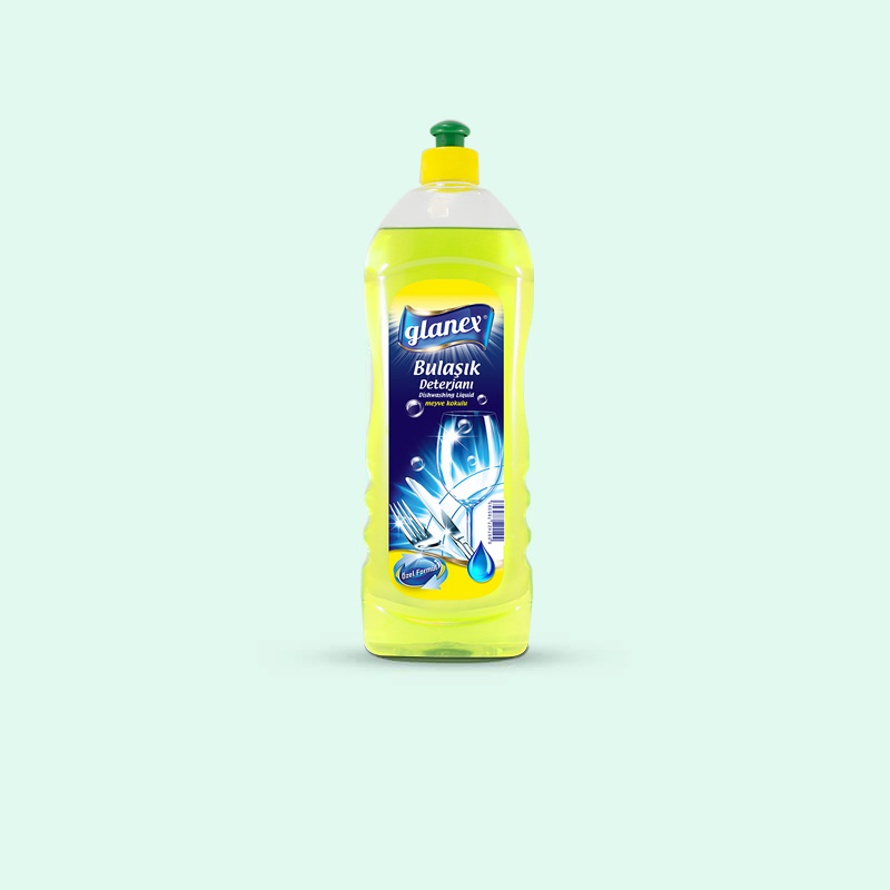 Glanex Bulaşık Deterjanı Yeşil Limon 750Gr Glanex Bulaşık Deterjanı Sarı 750Gr