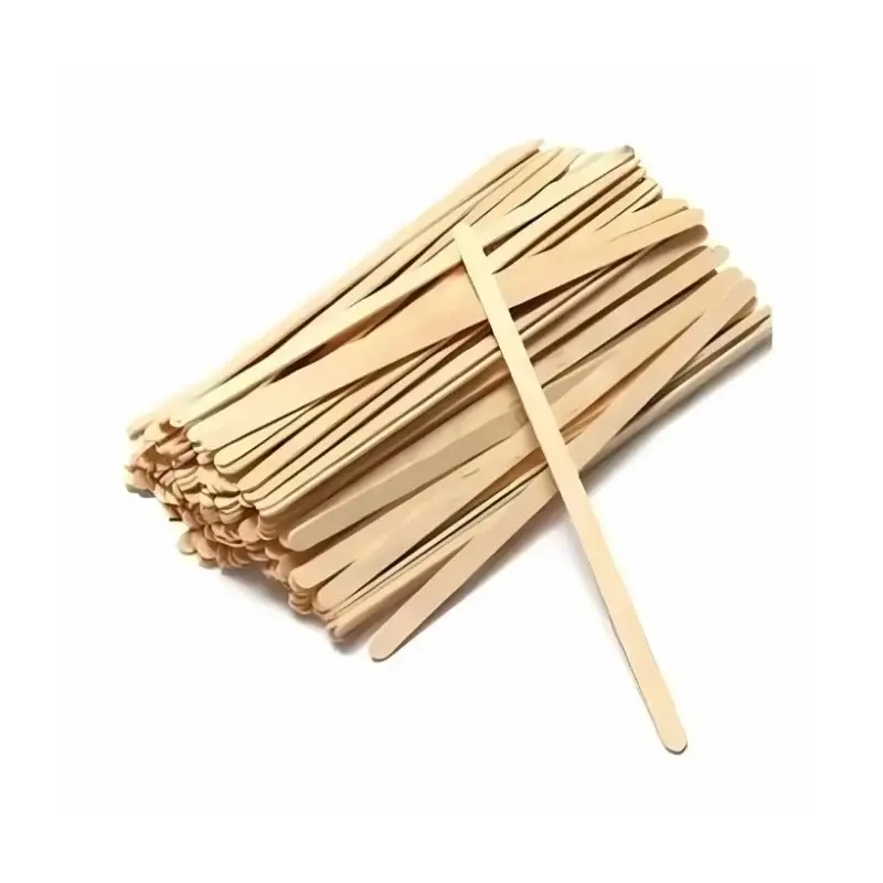 Bambu Ahşap Karıştırıcı 400 Lü 24 Adet
