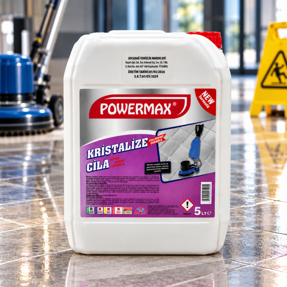 Powermax Kristalize Cila 5 Kg 4 Adet