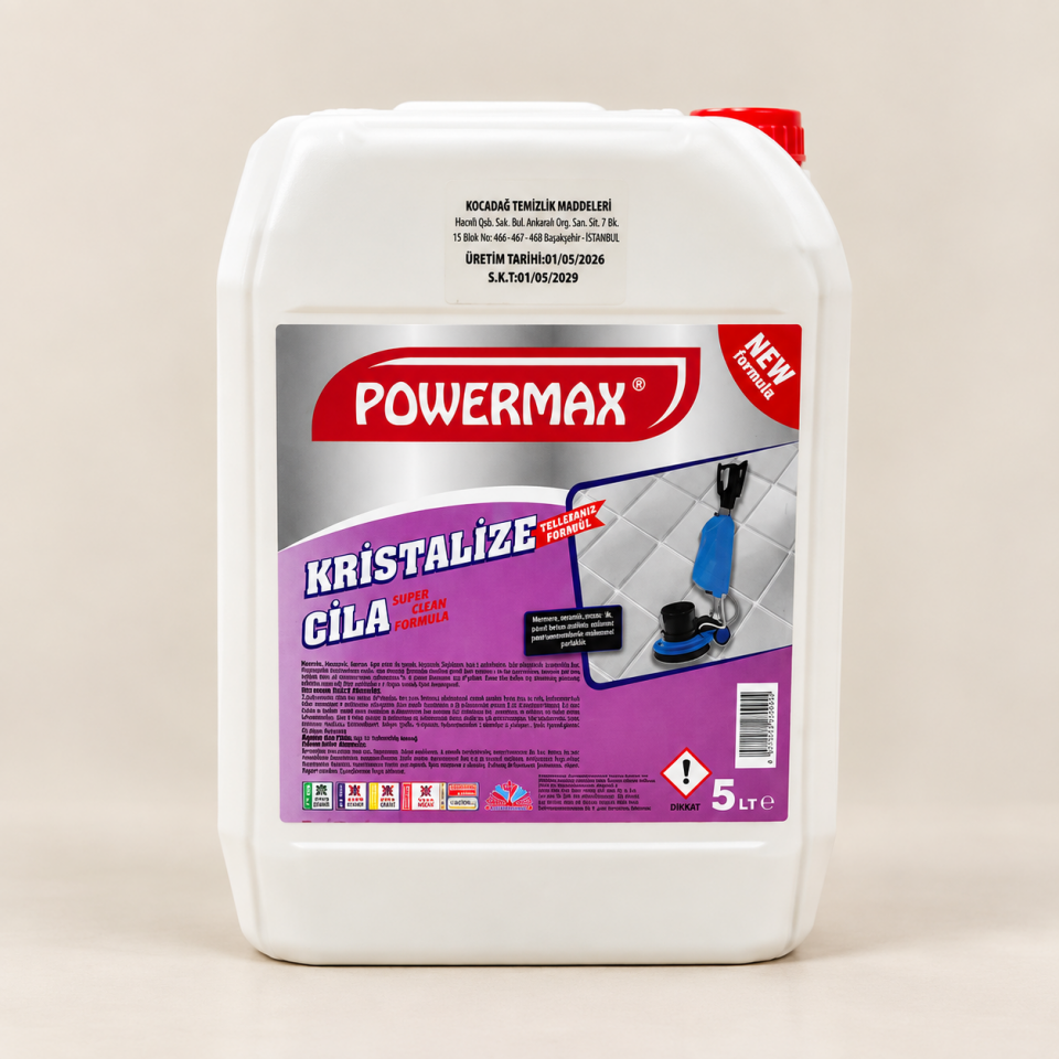 Powermax Kristalize Cila 5 Kg 4 Adet
