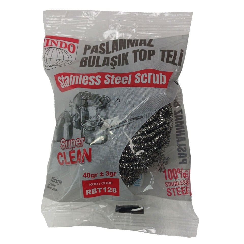 Rindo Bulaşık Ovma Teli , 40 Gr