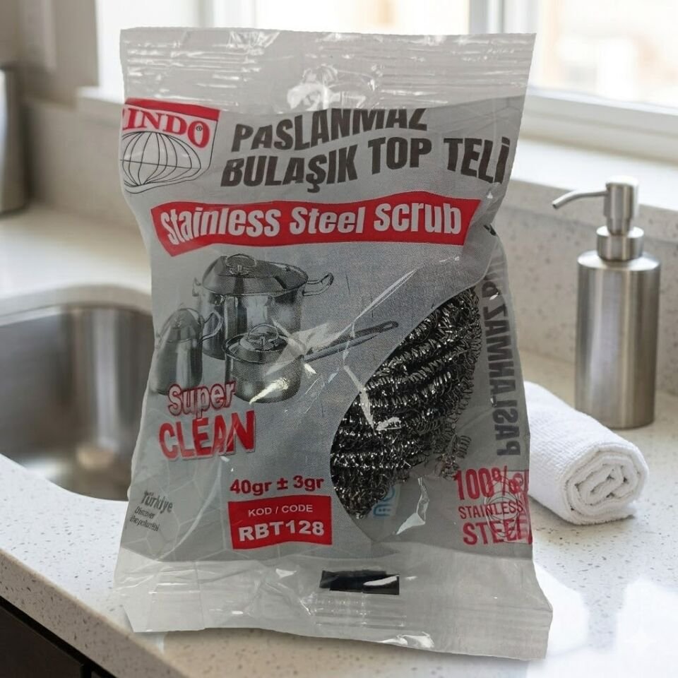 Rındo Bulaşık Ovma Teli , 40 Gr