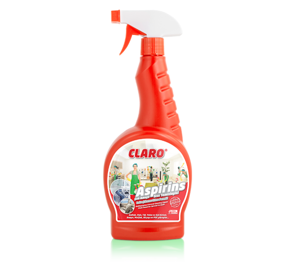 Claro Aspirins Genel Temizleyici Spreyli Klasik 750 ml