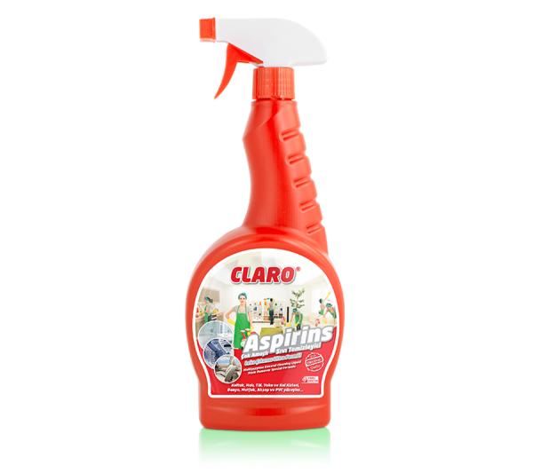 Claro Aspirins Genel Temizleyici Spreyli Klasik 750 ml