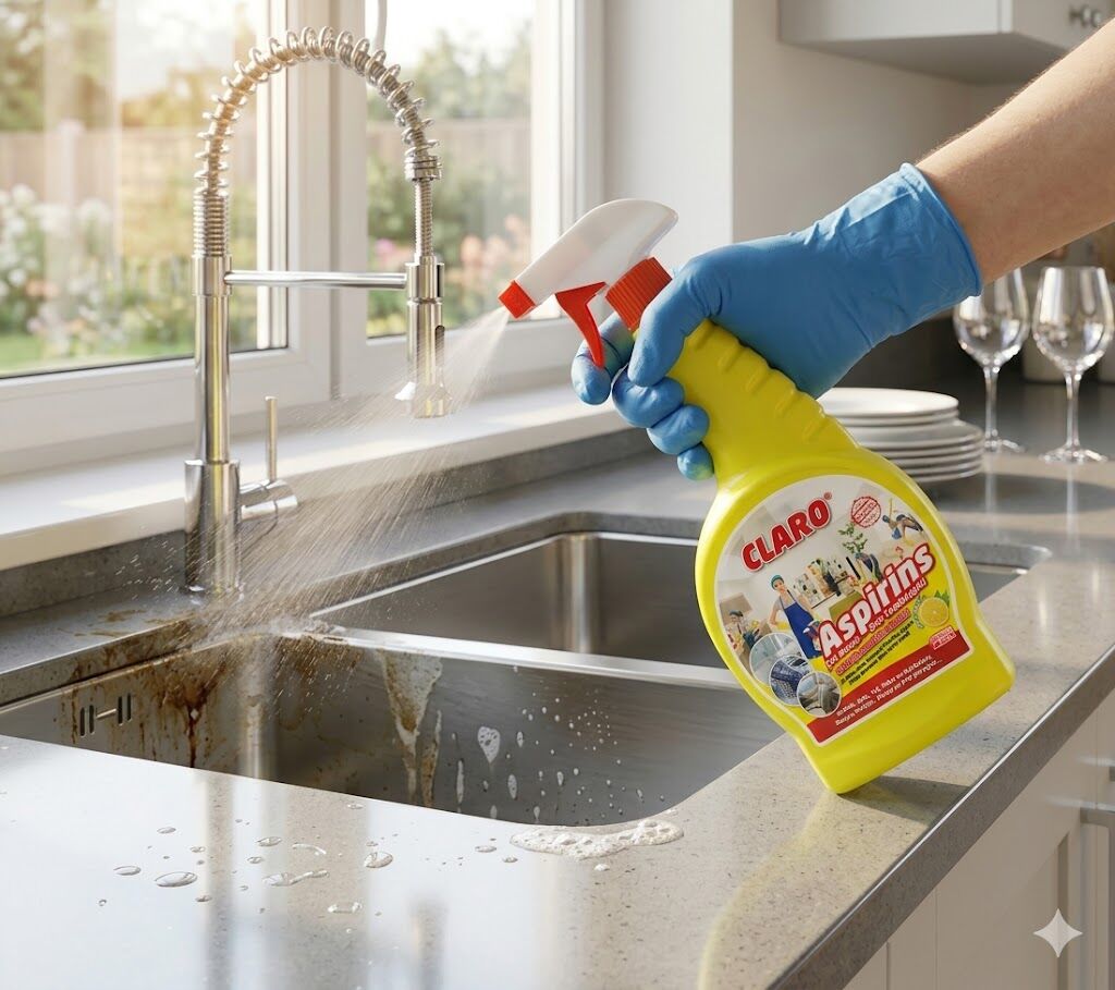 Claro Aspirins Genel Temizleyici Spreyli Limon  750 Gr