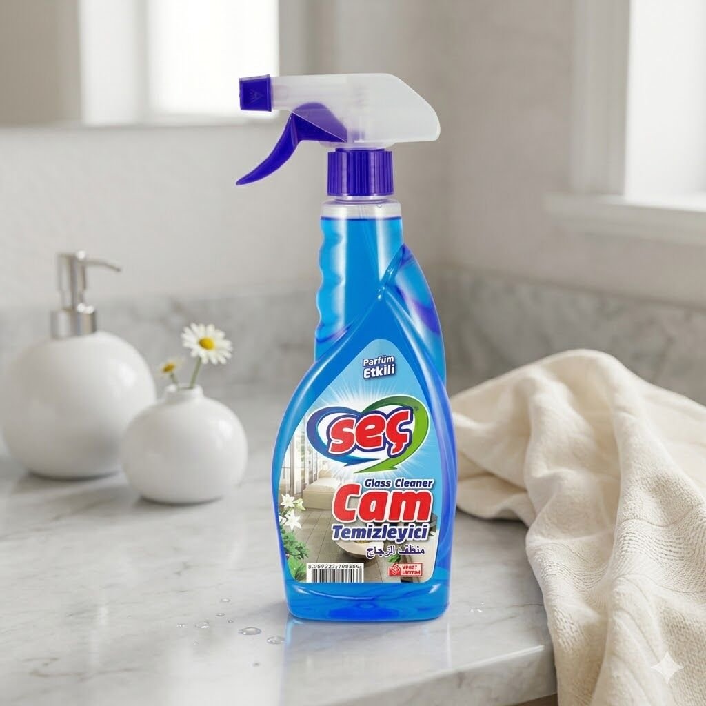 Seç Cam Temizleyici Sprey Blue 500Gr