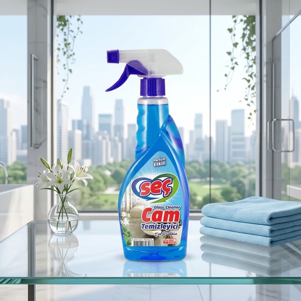 Seç Cam Temizleyici Sprey Blue 500Gr