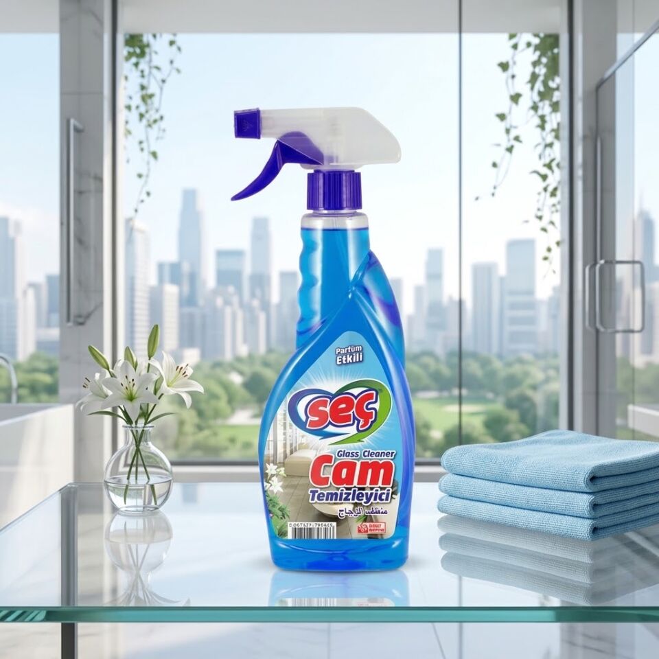 Seç Cam Temizleyici Sprey Blue 500Gr