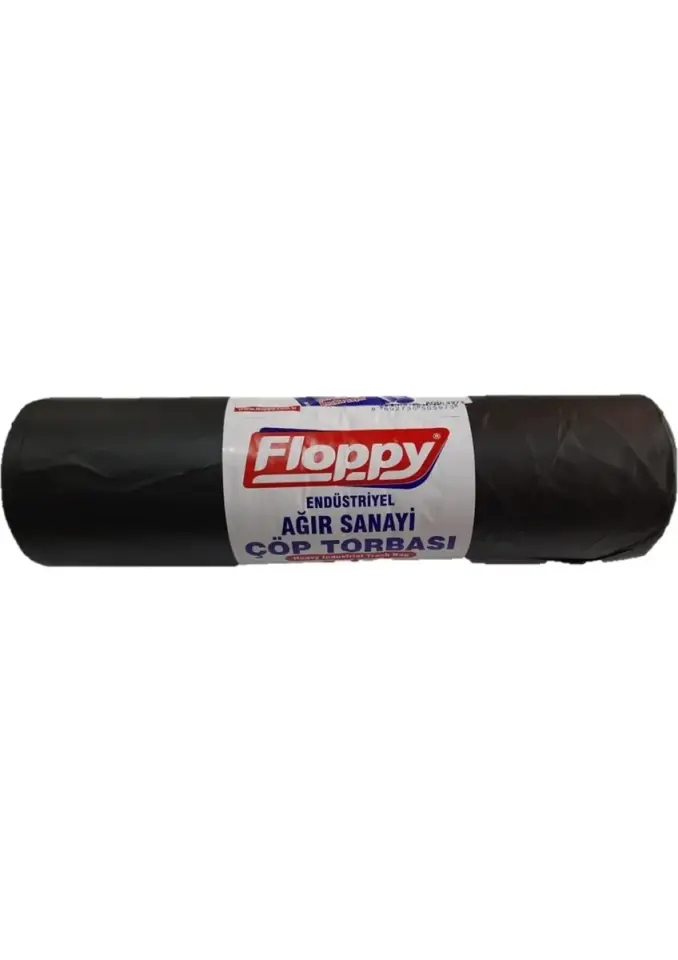 Floppy Jumbo Çöp Poşeti Siyah 800 Gr 80*110