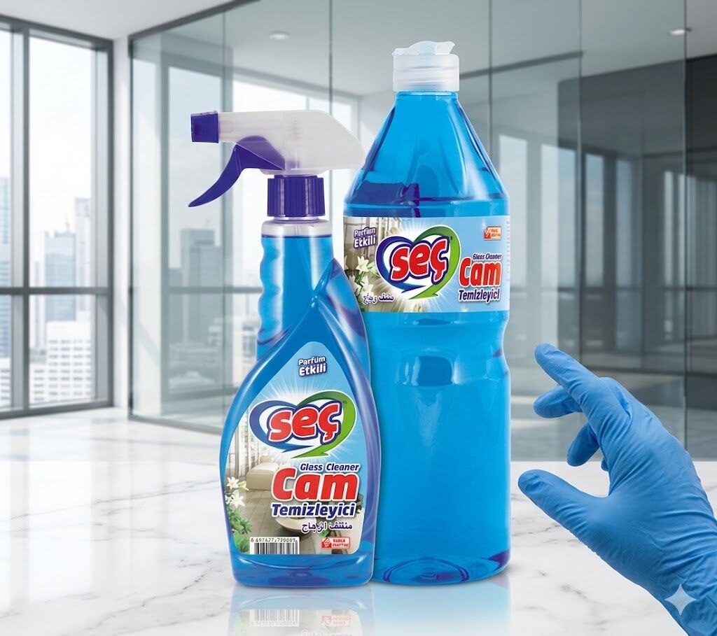 Seç Cam Temizleyici Sprey Blue 500+1000 Ml