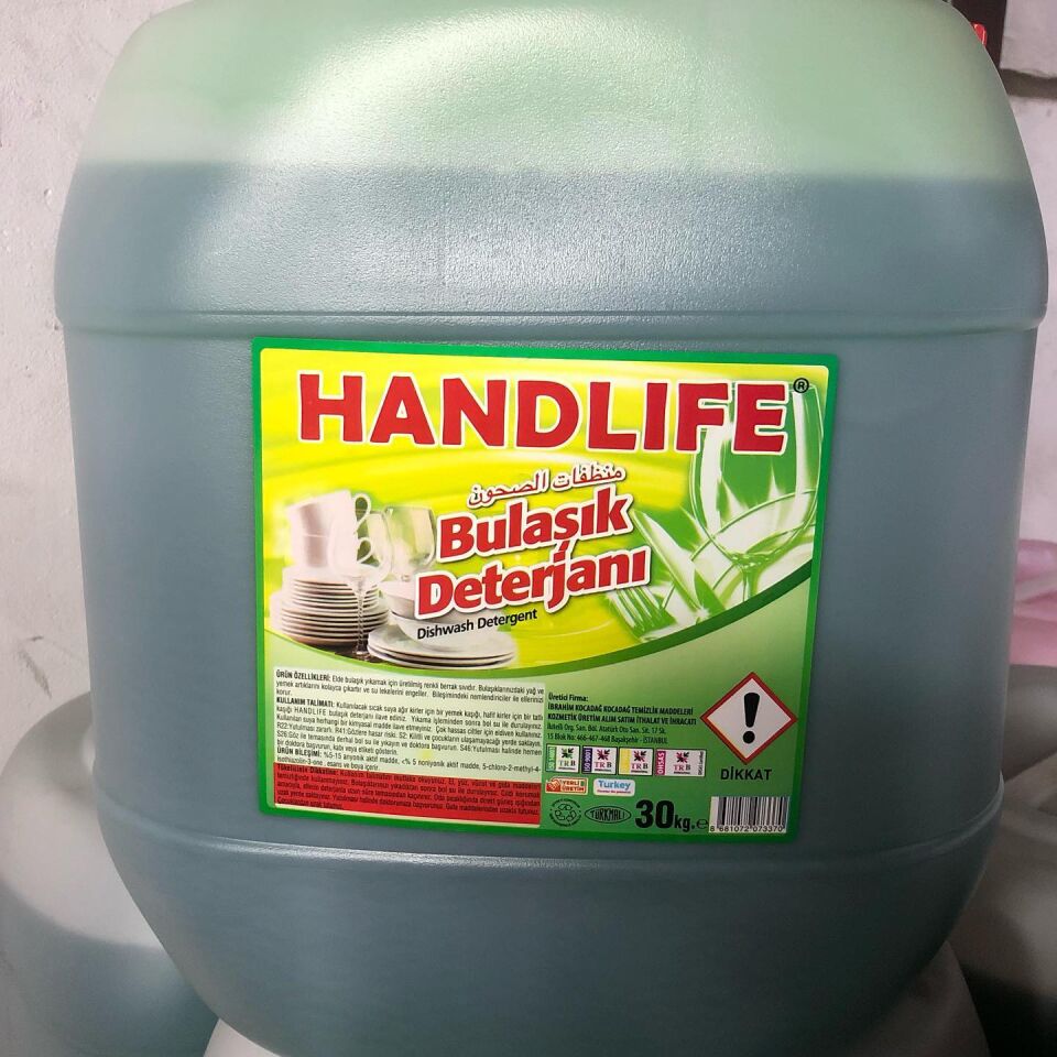 Handlife Sıvı Bulaşık Sabunu 30 Kg
