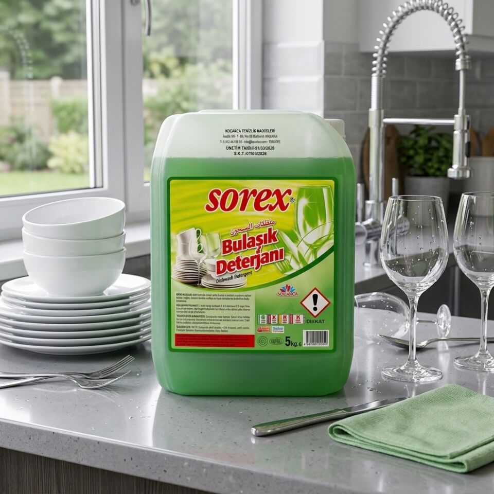 Sorex Bulaşık Deterjanı 5 Litre