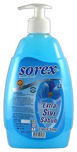 Sorex Sıvı Sabun Pompalı 500 ml