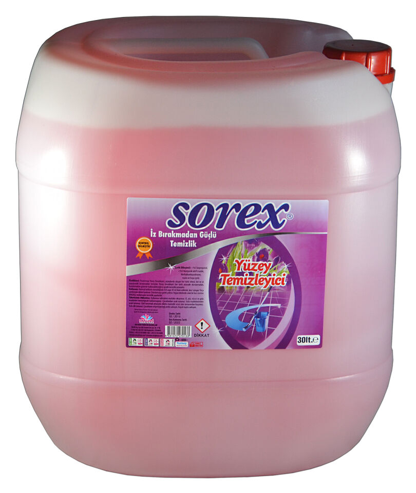 Sorex Parfümlü Genel Yüzey Temizleyici 30 Kg