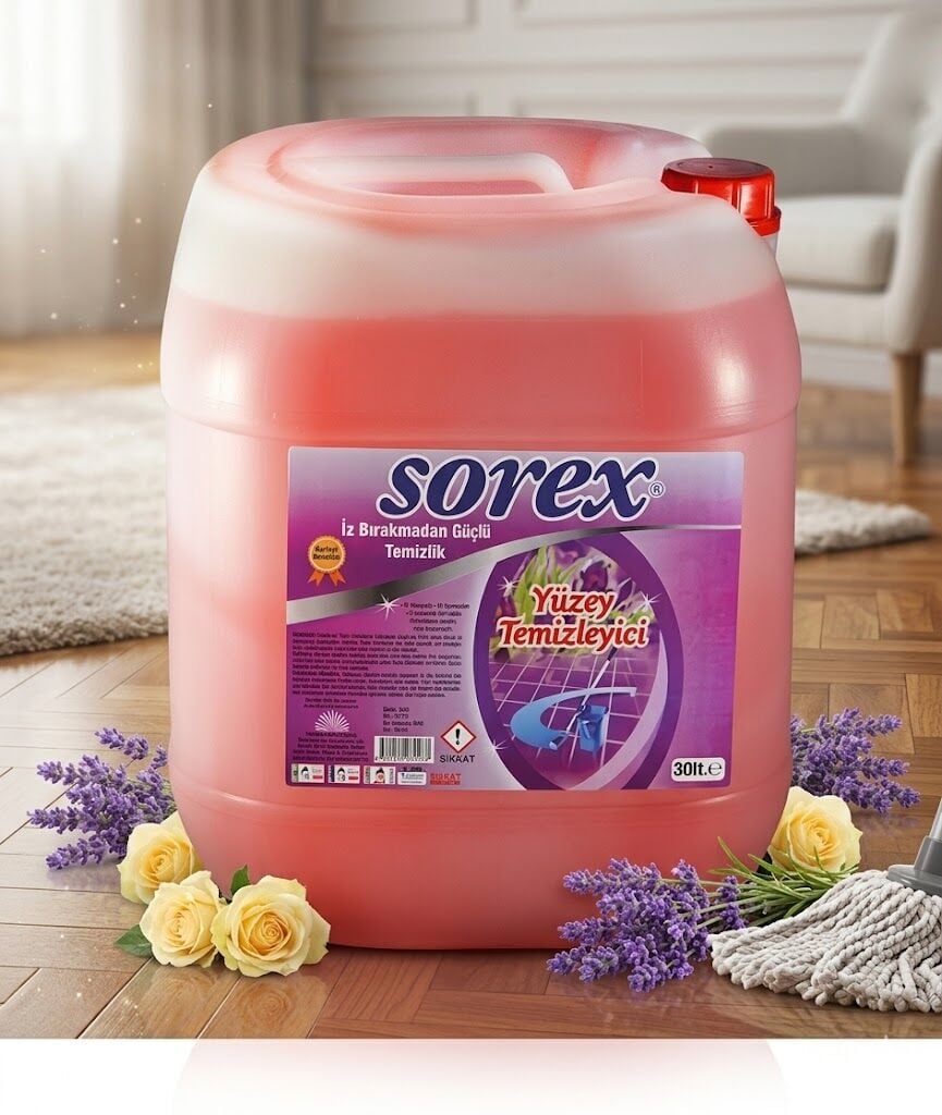 Sorex Parfümlü Genel Yüzey Temizleyici 30 Kg