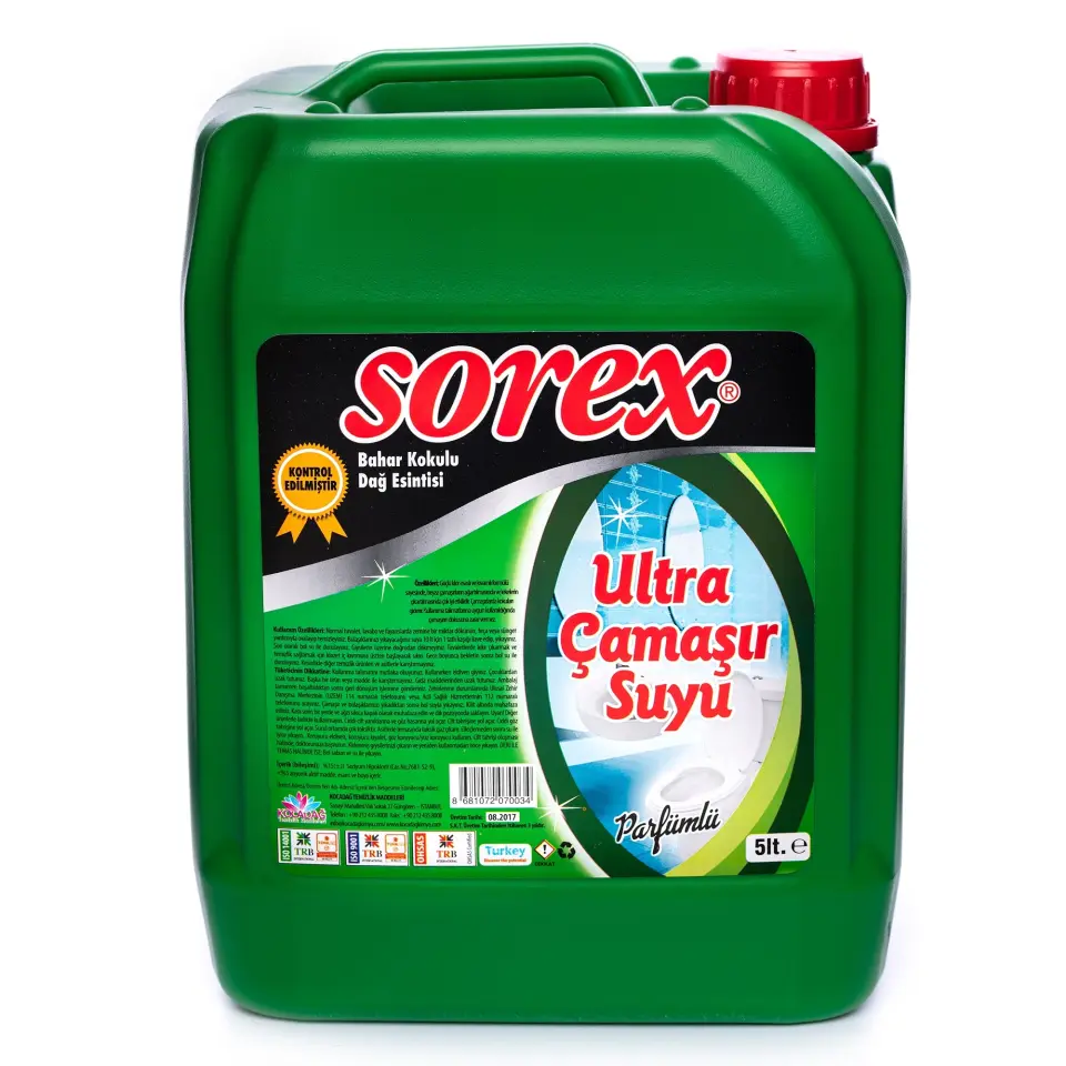 Sorex Ultra Yoğun Çamaşır Suyu 5 Kg