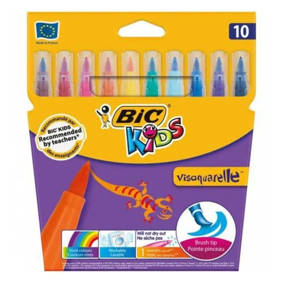 Bic Fırça Uçlu Keçeli Kalem