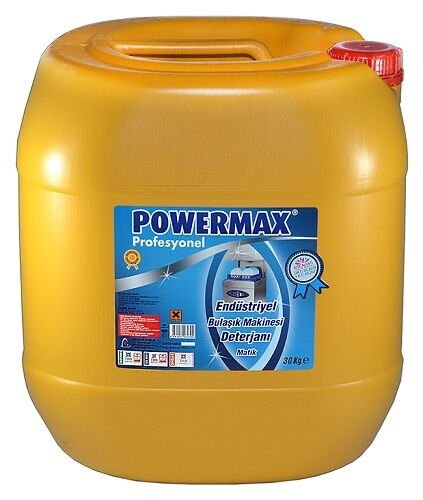 Powermax Endüstriyel Bulaşık Makine Deterjanı 30 Kg