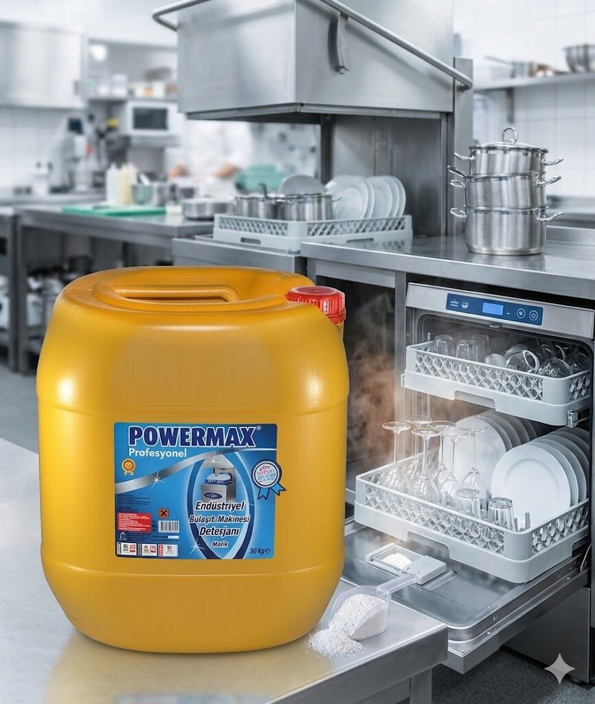Powermax Endüstriyel Bulaşık Makinesi Deterjanı 30 Kg