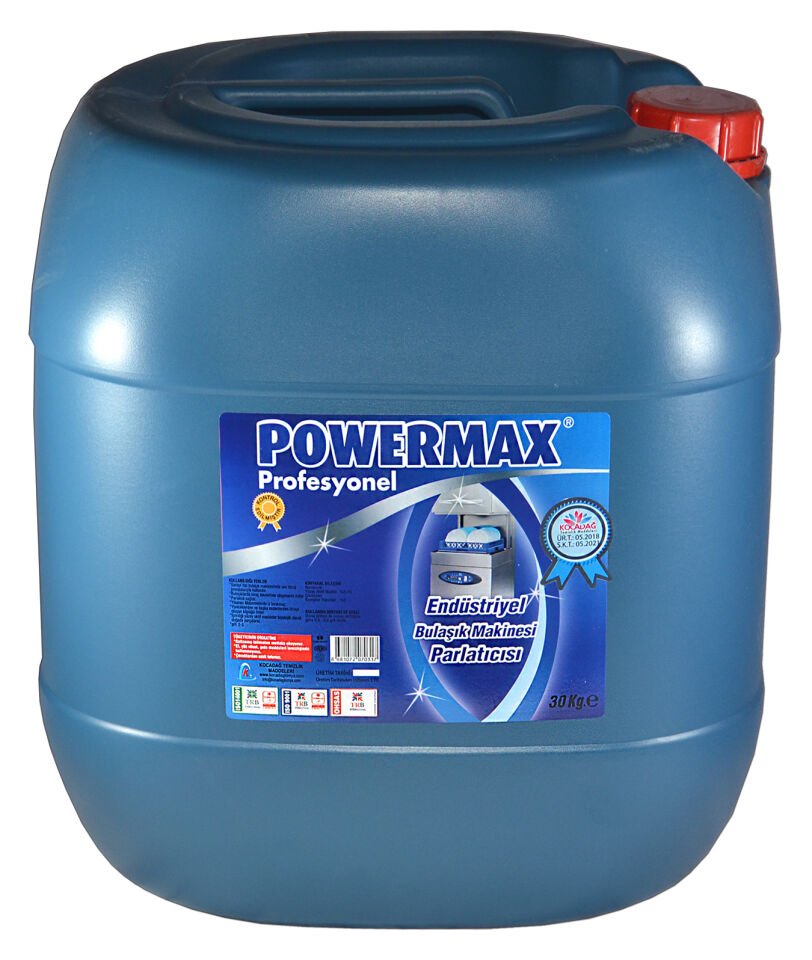 Powermax  Endüstriyel Bulaşık Makinesi Parlatıcısı 30 Lt