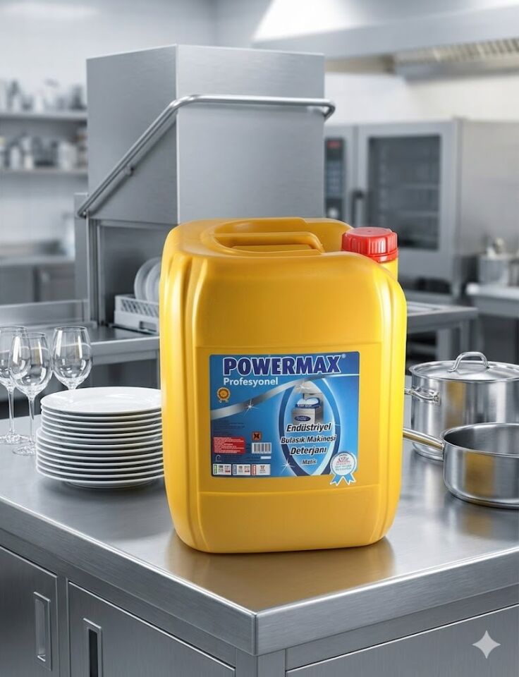 Powermax  Endüstriyel Bulaşık Makinesi Deterjanı 20 Kg