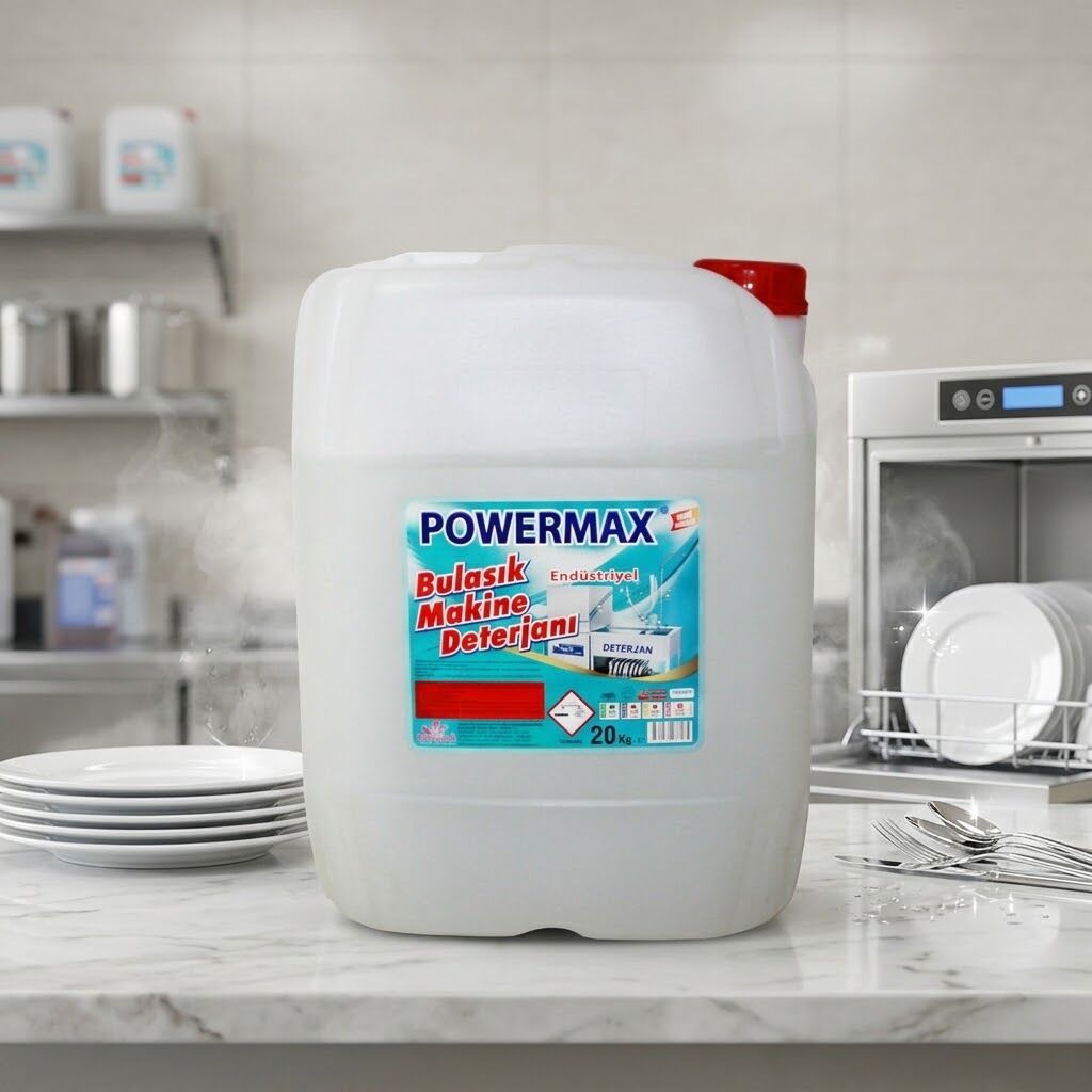 Powermax Endüstriyel Bulaşık Makinesi Deterjanı 20 Kg