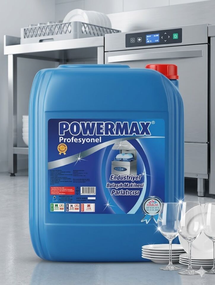 Powermax  Endüstriyel Bulaşık Makinesi Parlatıcısı 20Lt