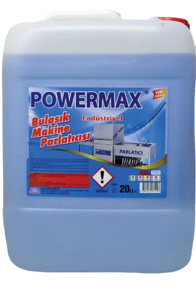 Powermax  Endüstriyel Bulaşık Makinesi Parlatıcısı 20Lt
