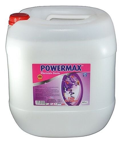 Powermax Sıvı El Sabunu 30 Kg . Pembe*Beyaz*Mavi Renk