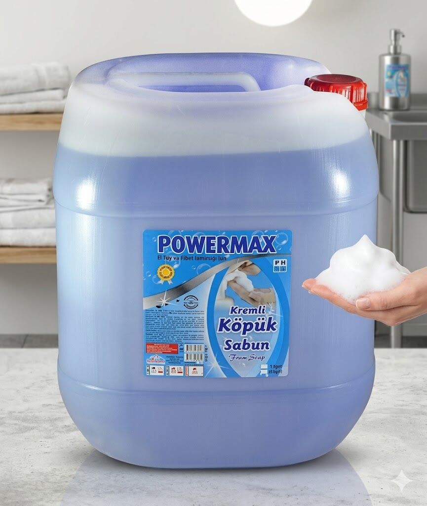 Powermax Kremli Köpük El Sabunu 30 Lt