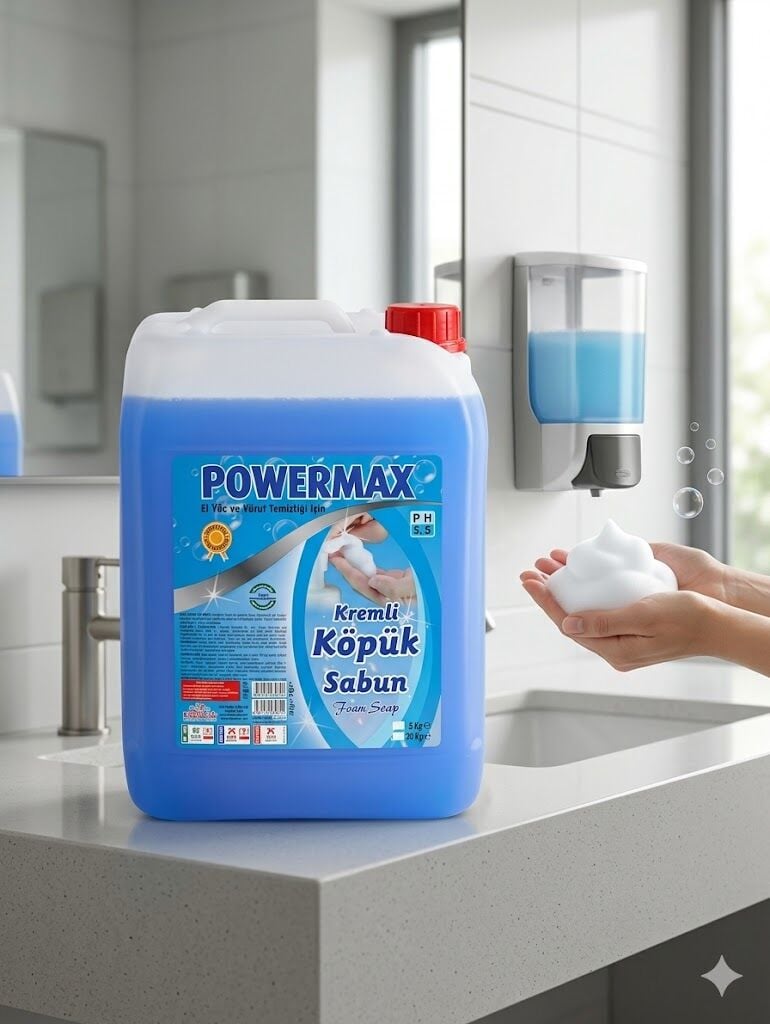 Powermax Kremli Köpük El Sabun 5 Litre