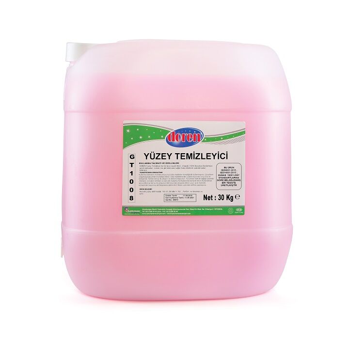 Doren Yüzey Temizleyici Pembe/Surface Gt1008 (30 Kg)
