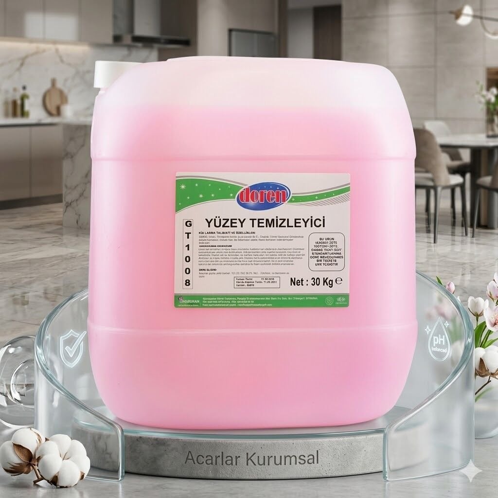 Doren Yüzey Temizleyici Pembe (30 Kg)