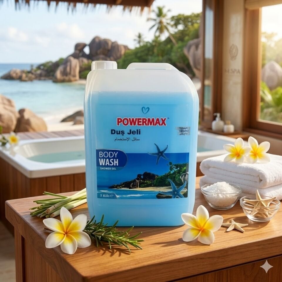 Powermax Duş Jeli / Duş Şampuanı 5 Kg