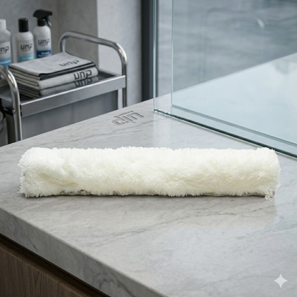 Pulex Abrasıve Cam Peluş Yedegi 55 Cm (Beyaz)