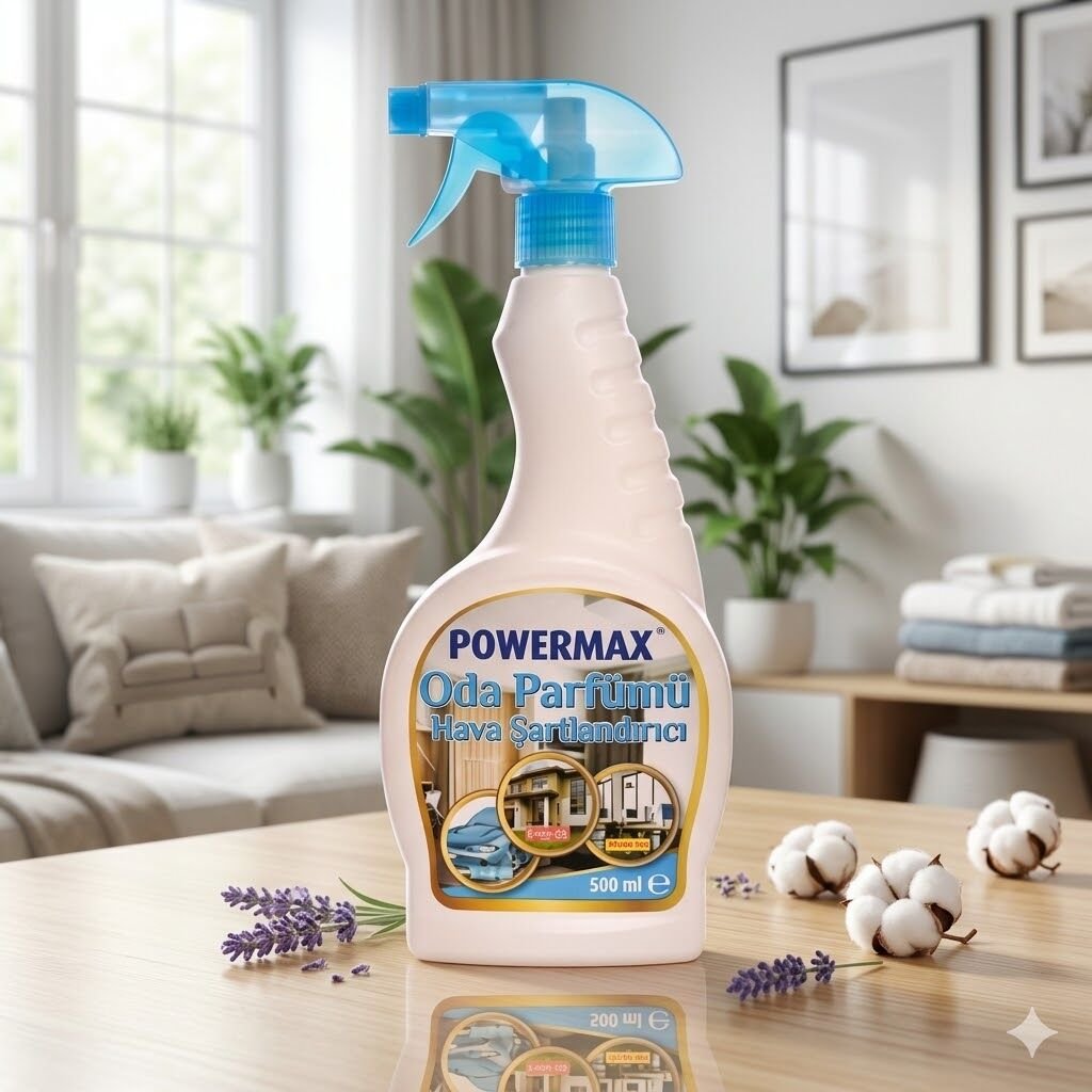 Powermax Oda Ve Çamaşır Parfümü Hava Şartlandırıcı 600 Ml