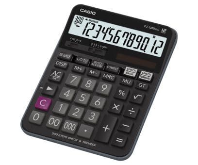 Casio Hesap Makinesi Dj -120 D