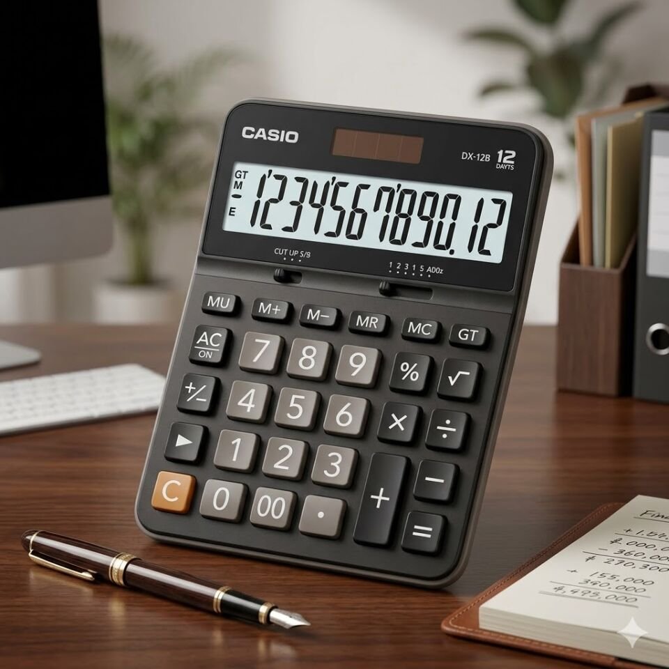 Casio Hesap Makinesi Dx-12 B