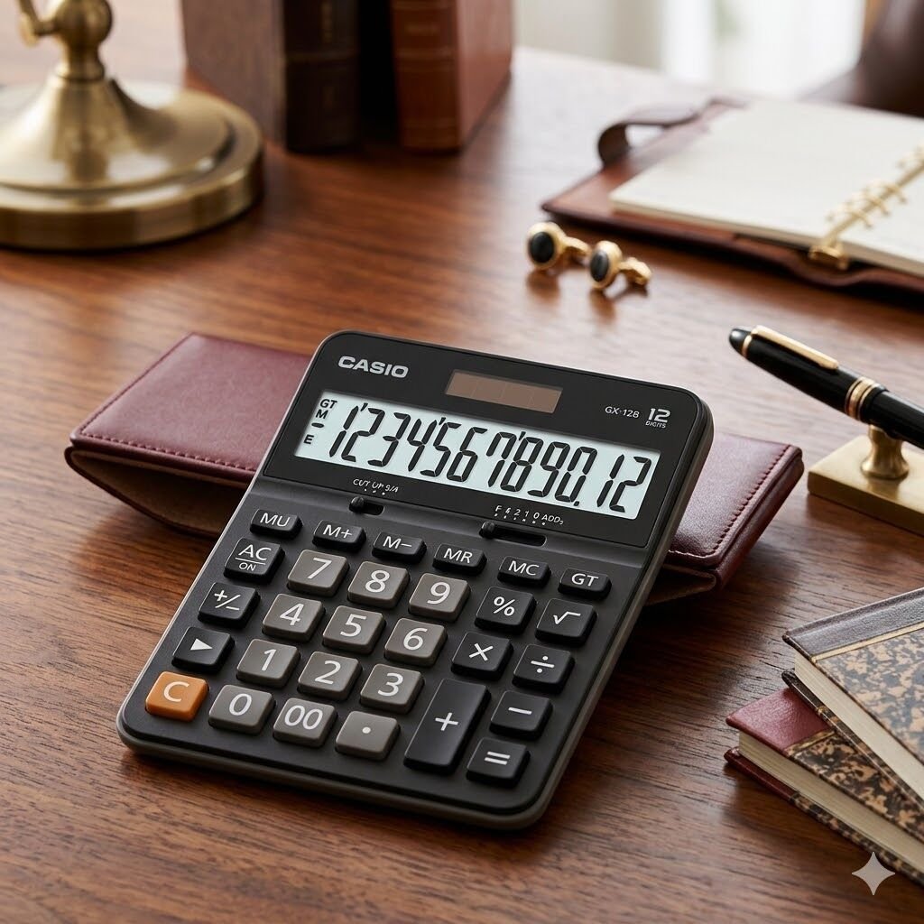 Casio Hesap Makinesi Dx-120 B Bk