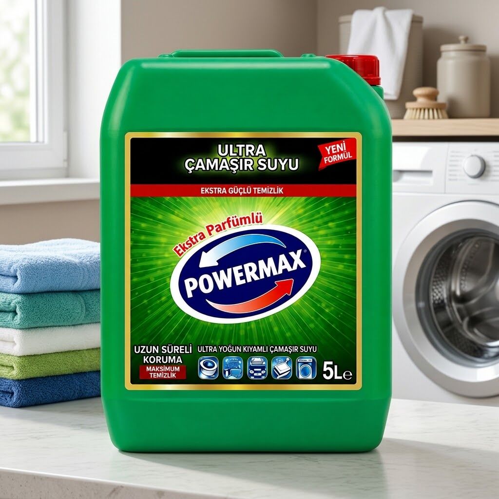 Powermax Ultra Yoğun Çamaşır Suyu 5 Kg
