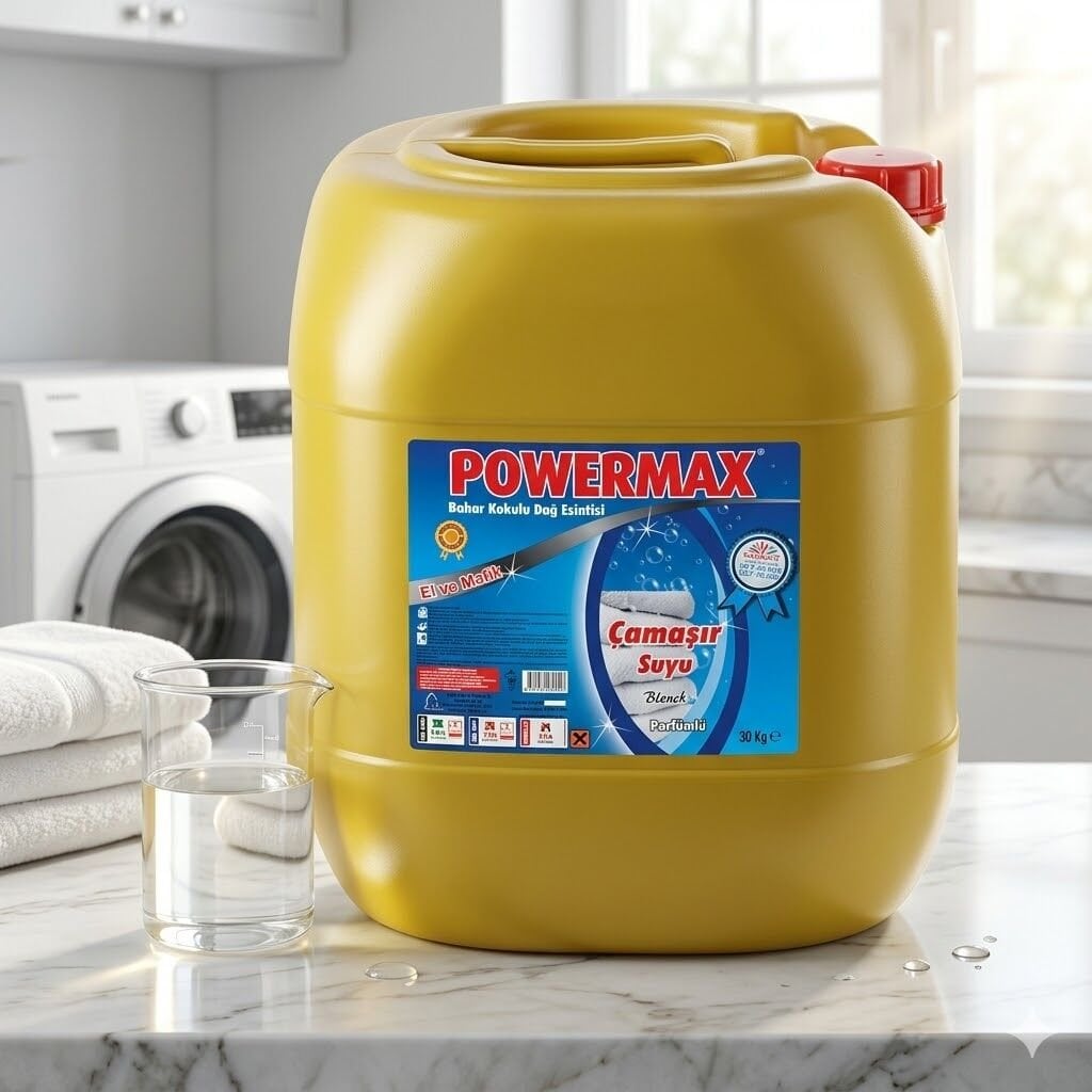 Powermax Parfümlü Çamaşır Suyu 30 Kg