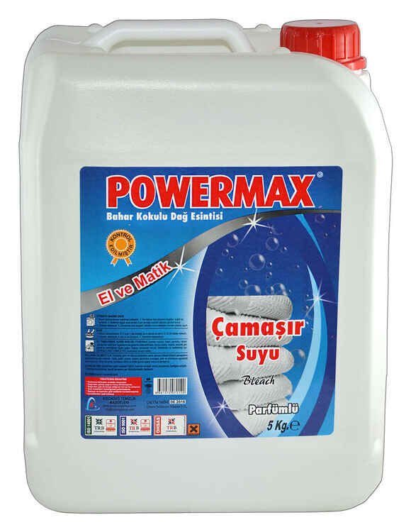 Powermax  Parfümlü Çamaşır Suyu 5 Kg