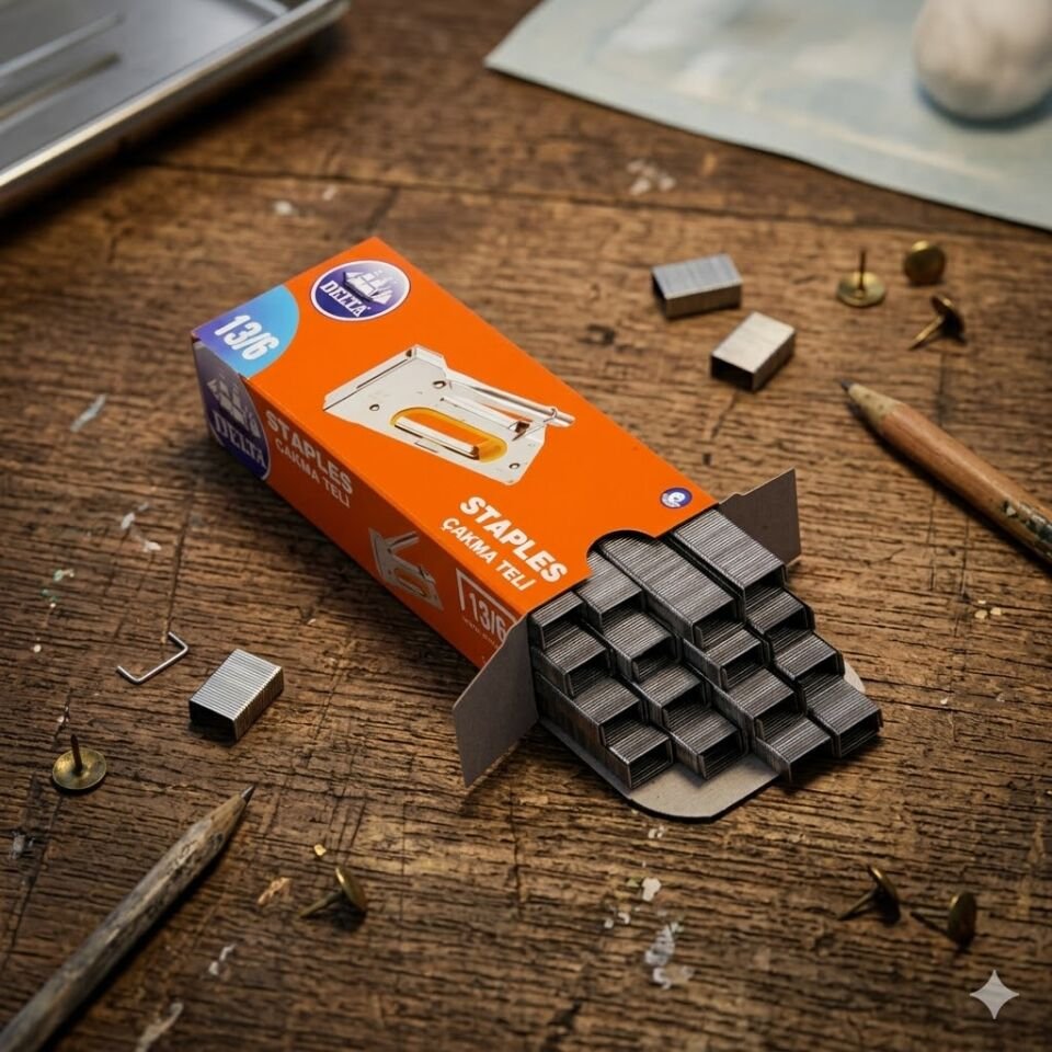 Delta 13/6 Çakma Zımba Teli 5000 Li