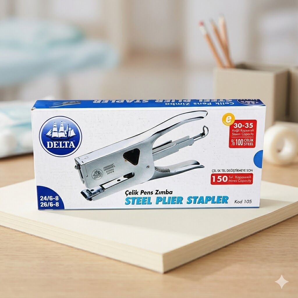 Delta Pens Tipi Zımba Makinesi