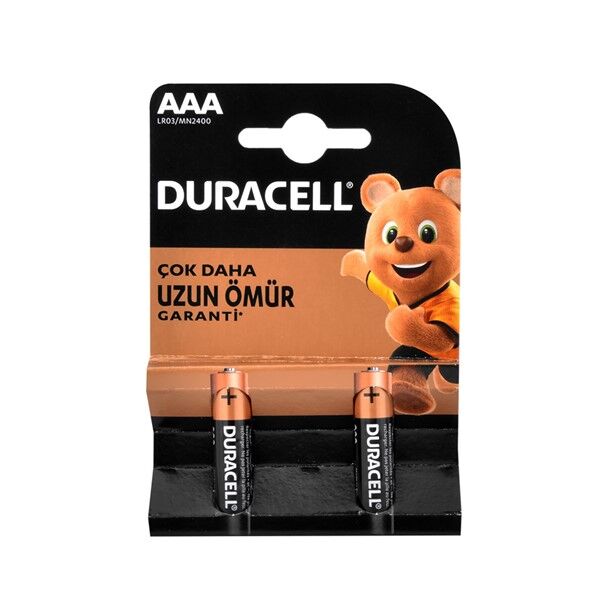 Duracell Aaa  Pil 2'Li İnce Pil